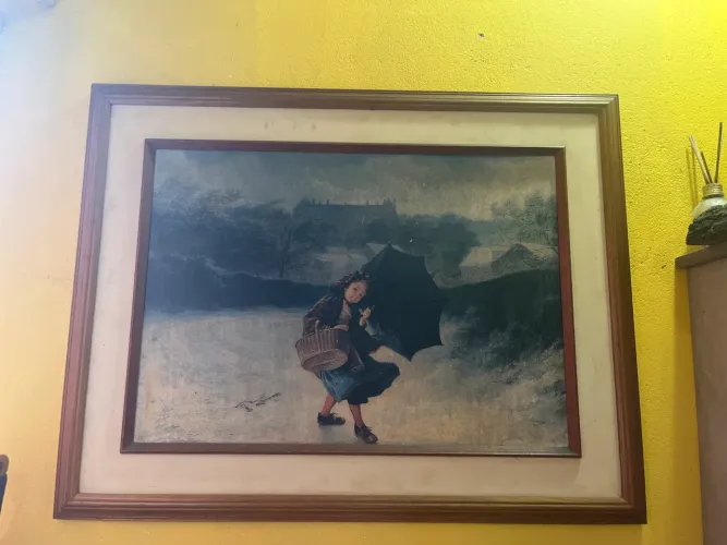 Lindo quadro muito antigo 