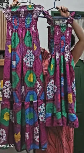 Vestido mãe filha