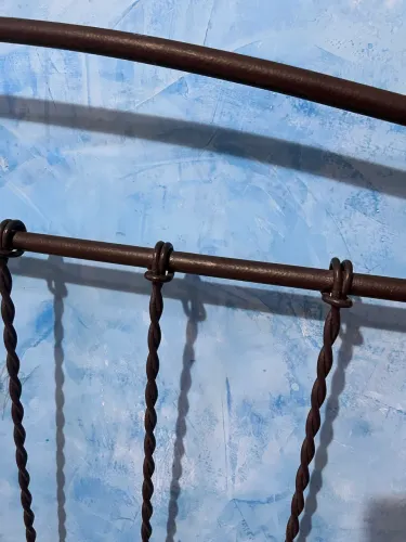 Cabeceira de cama de ferro