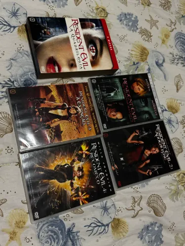Box DVD residente evil (1-4)