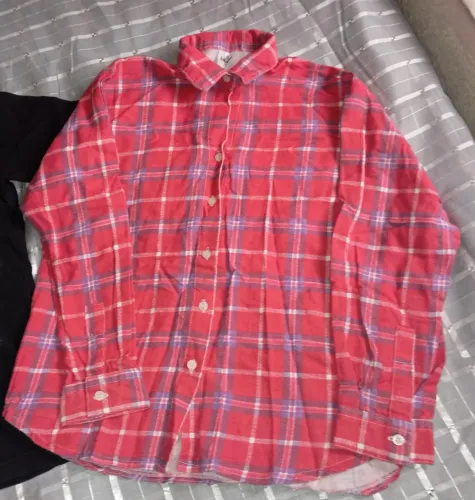 Desapego - Menino 8 anos - Imperdível camisa xadrez estado de nova