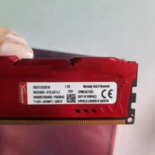 Memória RAM HyperX 8GB DDR3