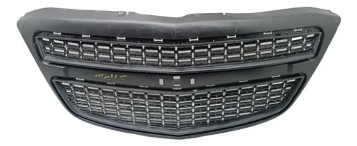 Grade Parachoque Dianteiro Chevrolet Agile 2013 Preto Brilhante