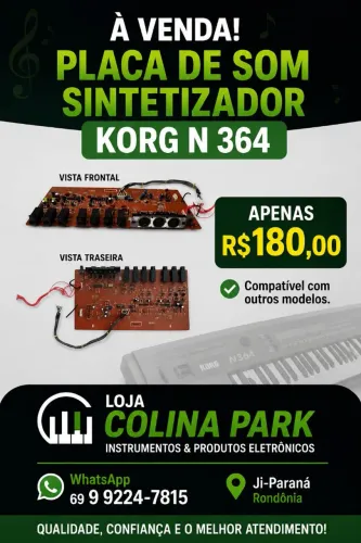 Placa de Som Korg