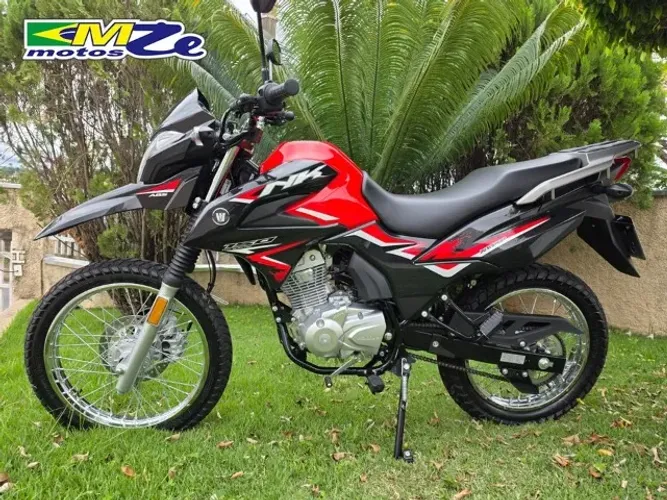 HAOJUE NK 150 ABS 2026 VERMELHA COM 400 KM