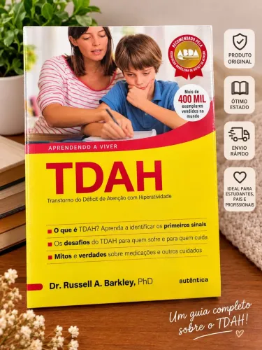 Livro para estudo aprendendo a viver TDH