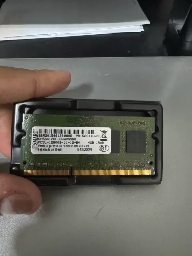 Memória ram DDR3L 4 GB - Usado excelente
