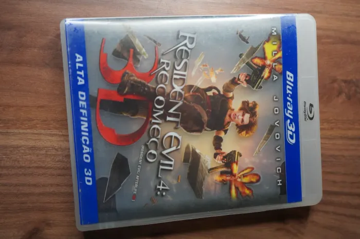 DVD Blu-ray Original Resident Evil 4: Recomeço 3D