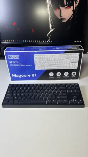 Teclado Magnético Epomaker Magcore 87 Alumínio