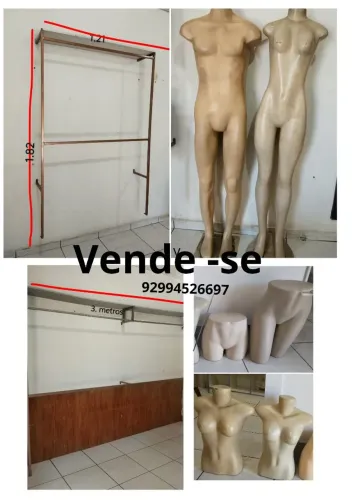 Vendo loja de roupas.