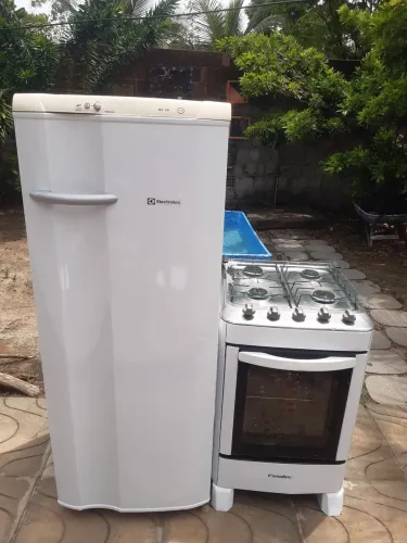 Kit geladeira Electrolux e fogão Esmaltec top entrega grátis pra toda João Pessoa 