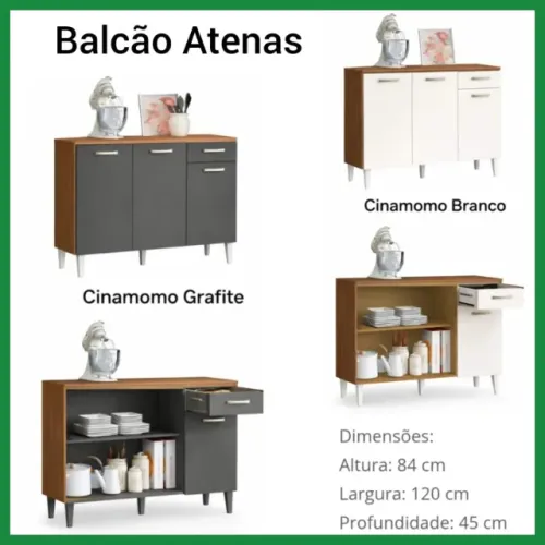 Balcão de cozinha 1.20 