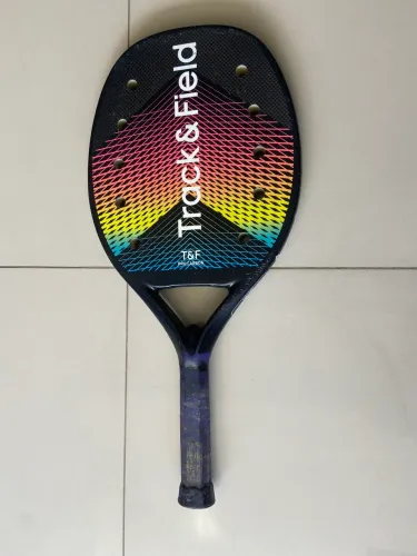 Raquete de beach tenis da track e field pro carbon