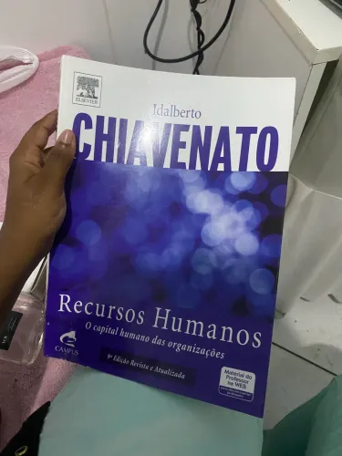 Livro Recursos Humanos - Chiavenato - 9ª Edição (Conservado)