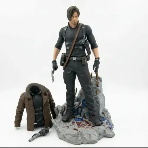 Action Figure Leon S Kennedy Resident Evil 4 Remake Estatua