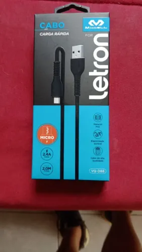 Cabo USB V8 1 metro eletron