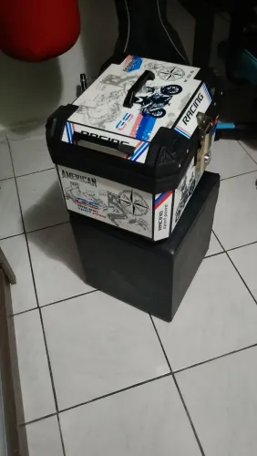 Baú para moto