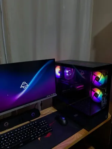 PC Gamer Completo Ryzen 5 + RX 580 8GB