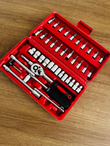 KIT DE CHAVES E SOQUETES COMPLETO - PRONTO PARA O TRABALHO