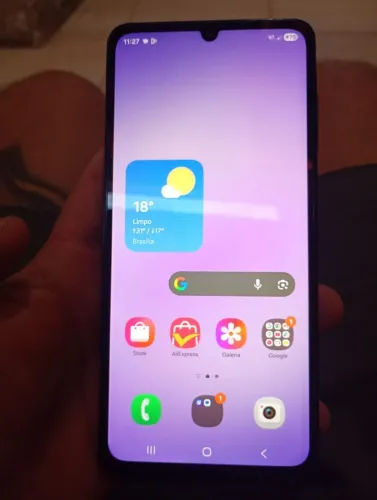 Samsung galáxia A07 128 gigas + 4 de memória rã