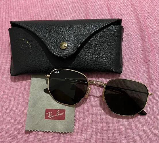 Óculos Original Rayban hexagonal