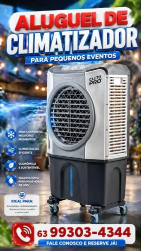 ALUGUEL DE CLIMATIZADORES 