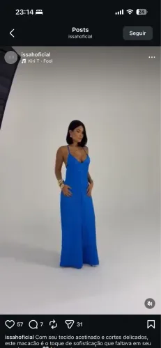 Macacão luxo