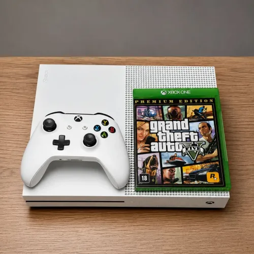 Xbox one S 1tb + GTA 5 jogos ENVIO PELA OLX , VALOR FINAL