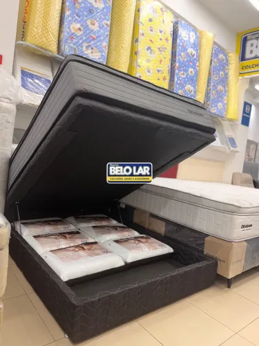 Colchão mais baú Ortobom