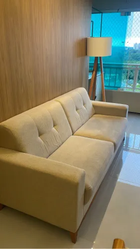 SOFÁ 3 LUGARES À VENDA - ESTILO RETRÔ/MODERN0