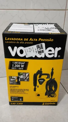 Lavadora Alta Pressão 1200W Vonder - NOVA LACRADA