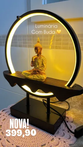 Luminária Buda