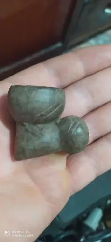 Artefato Tribal de Barro - Relíquia Encontrada na Região de Mossâmedes GO