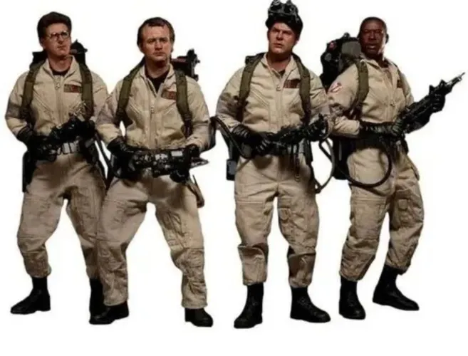 BONECOS CAÇA FANTASMAS BLITZWAY 1/6 PACK COMPLETO COM GELEIA