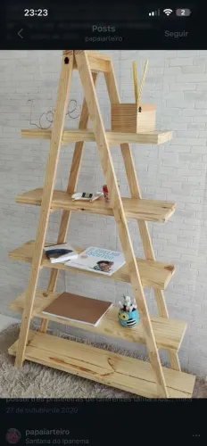 Estante para livros ou decoração
