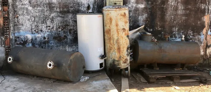 Tanque de aço para caldeiras ou reservatório