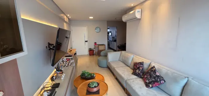 Apto em Casa Amarela, 94m², 3 quartos (1 st), Dep Empreg, lazer compl, 2 vgs cobertas, liv