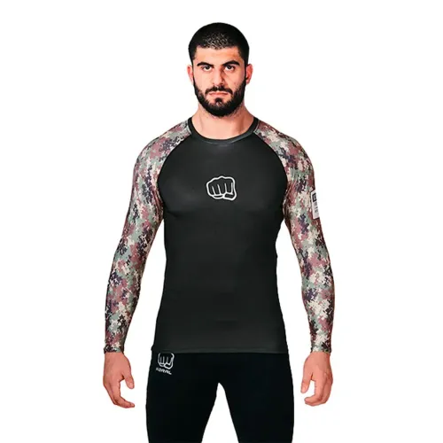 Rash Guard Koral Nova Tamanho G Camo Urban Camuflada Manga Longa