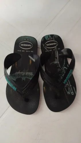 Sandália havaianas Batman numeração 27/28