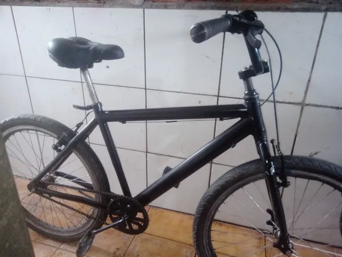 Bicicleta nova de alumínio cacharia normal folha aero raiação inox cubo de rolamento