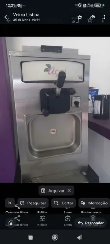 Máquina de açaí (fazer o Frozen) sorvete
