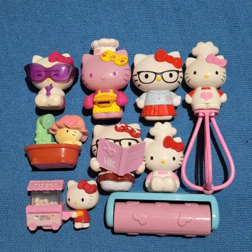 8 Colecionáveis Antigos Hello Kitty Lacta/McDonald's