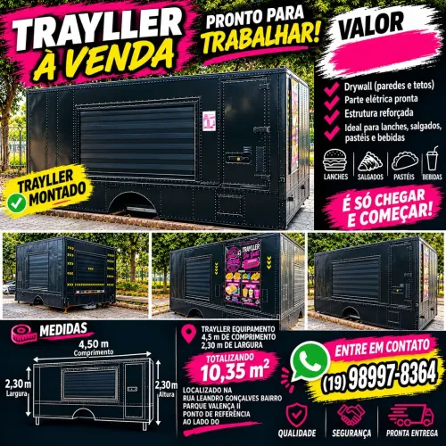 VENDO TRAYLLER MONTADO