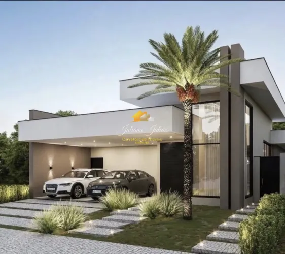 CASA LINEAR EM ALTO PADRÃO COM 3 SUÍTES A VENDA NO CONDOMÍNIO ALPHAVILLE 2 EM RIO DAS OSTR