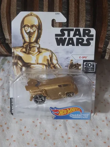 Carrinho hot wheels characters cars Star War LEIA DESCRIÇÃO