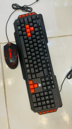 Teclado e mouse gamer