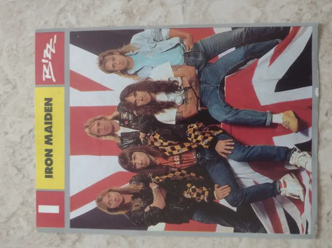 Encartes Iron maiden