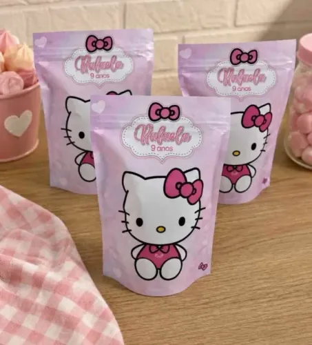 Saquinhos Ziplock Personalizados para Lembrancinhas Vários Temas