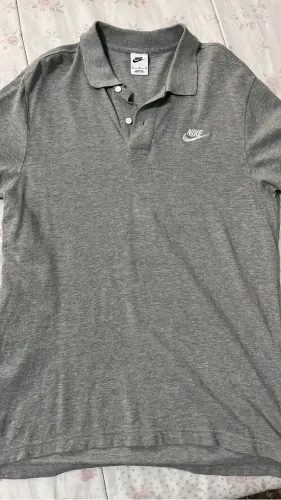 Camiseta Polo nike cinza