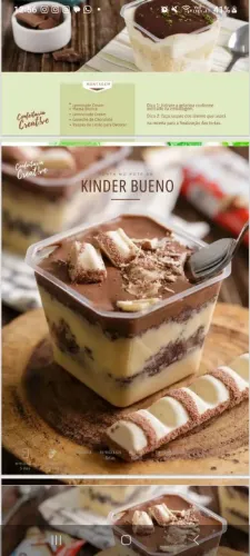 Sobremesas que dão água na boca e alegra até a alma.